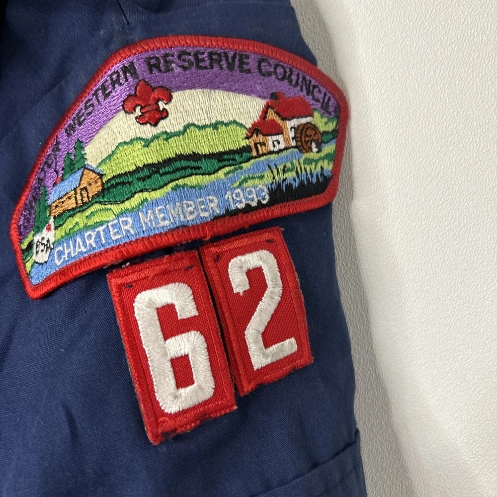 Vintage Boy Scout Cub Scout Uniform 1993 With Extra Patches